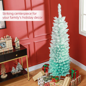 5ft Blue Gradient Artificial Christmas Tree