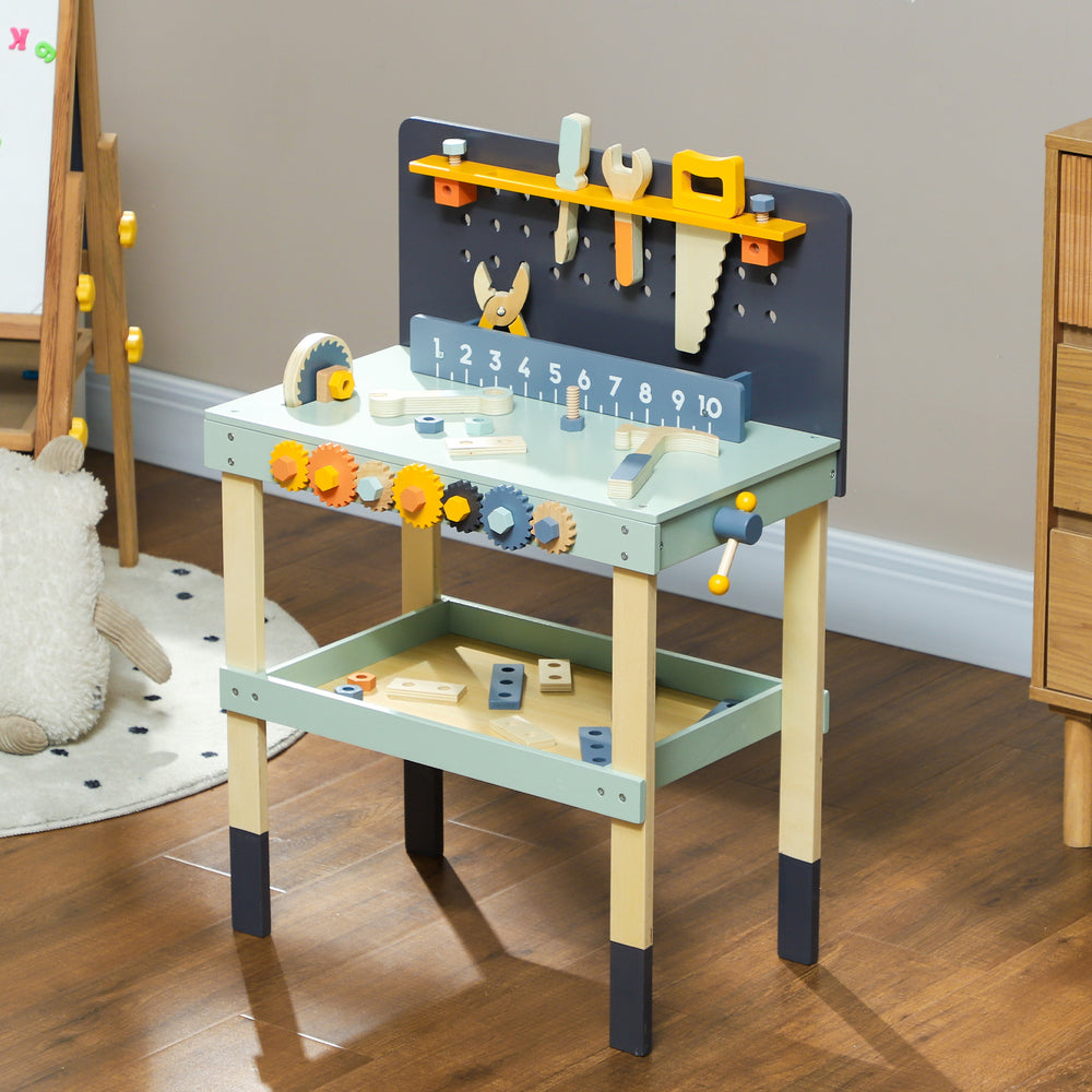 49-Piece Kids Workbench Play Set
