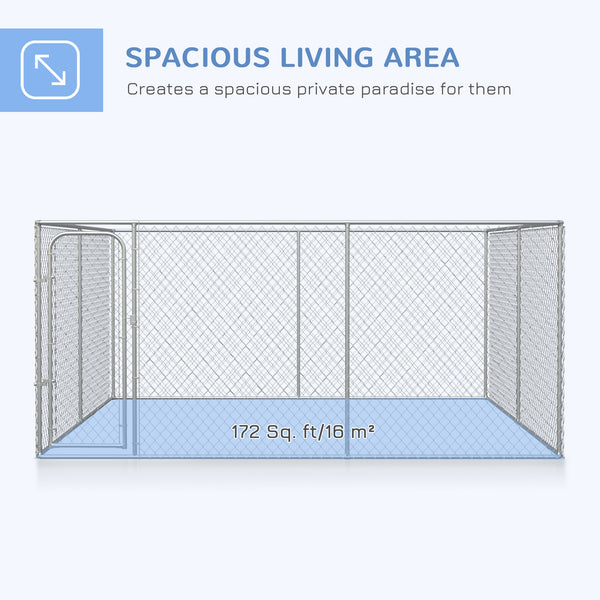 Galvanized Steel Frame Dog Park