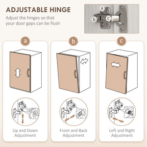 Storage unit, pantry, sideboard, china cabinet with drawers and cupboards, white