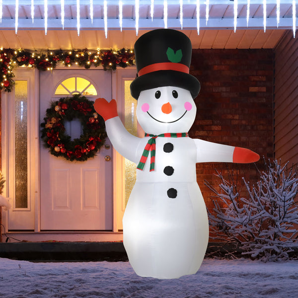 8ft tall inflatable snowman