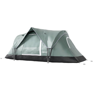 5-6 Person Family Tent, Outdoor Camping Tent with Lighting Hook, Carrying Bag for Camping, Hiking and Traveling, Green
