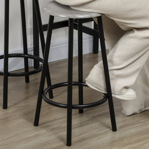 5 Piece Bar Table and Chair Set for 4 People, Pub Table and Chairs