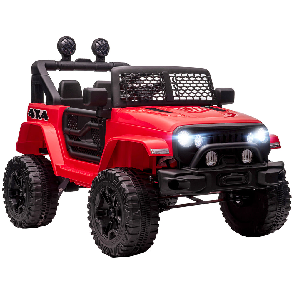 12V Off-Road Car with Remote Control, Red