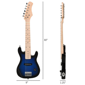 30 inch electric guitar for children with 5W amplifier