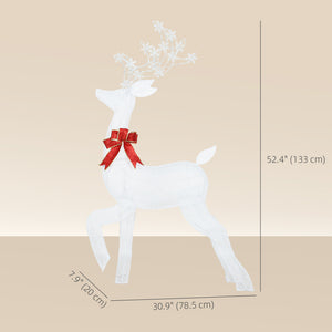 1.3m Light-Up Christmas Reindeer