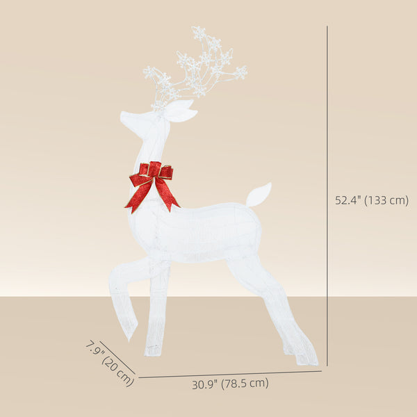 1.3m Light-Up Christmas Reindeer