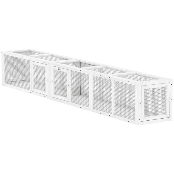 Modular cat tunnel, white
