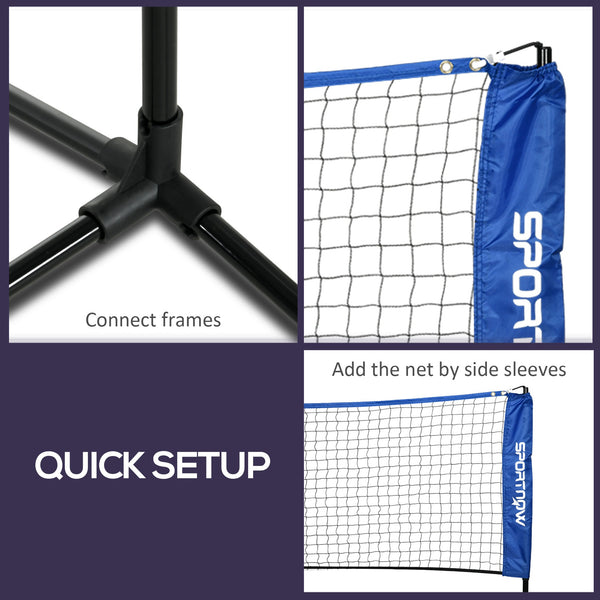 10-foot badminton net with carrying bag