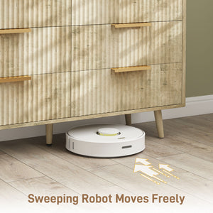 6-drawer fluted chest of drawers with pine legs