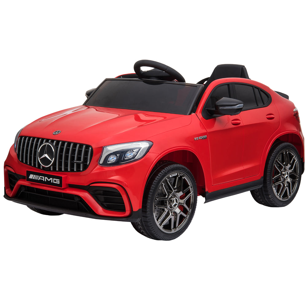 Mercedes Benz AMG GLC63S Coupe 12V with remote control, red