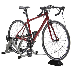 Magnetic Indoor Bike Mount with Quick Release Skewer, Silver
