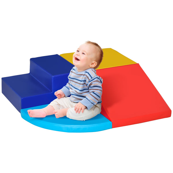 4-Piece Foam Crawling and Climbing Play Set