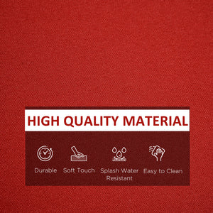 14-Piece Replacement Cushion Cover Set, Red