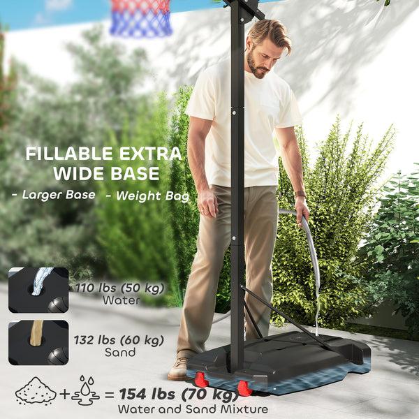 Kids Basketball Hoop, Basketball Net with Weight Bag