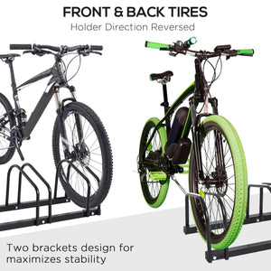 6-bike rack, black
