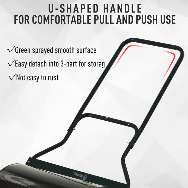 Lawn Roller Push Tow Water Sand 60L