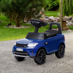 Land Rover 6V Toddler Ride-On with Musical Horn and Headlights, Blue