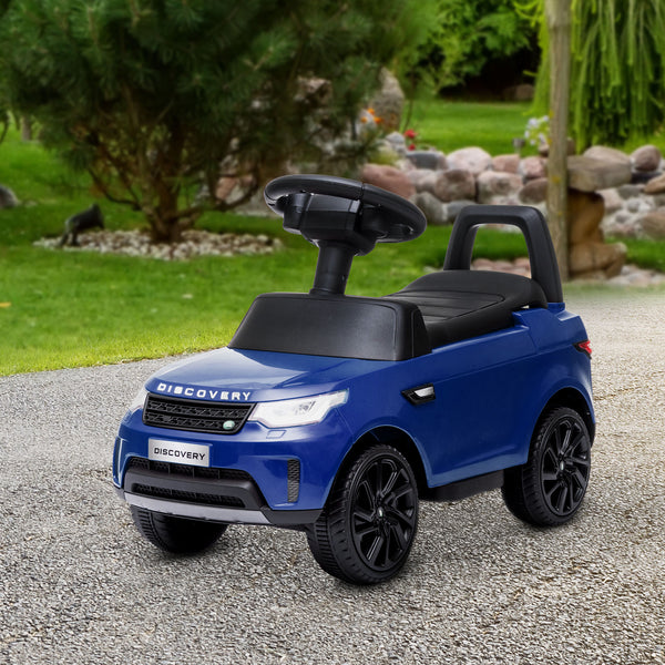 Land Rover 6V Toddler Ride-On with Musical Horn and Headlights, Blue