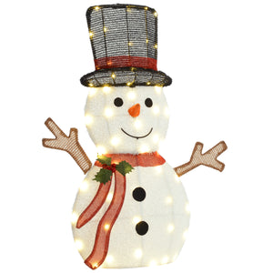 Luminous snowman, white