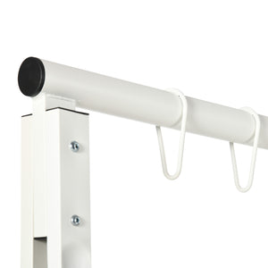 Metal swing stand, white