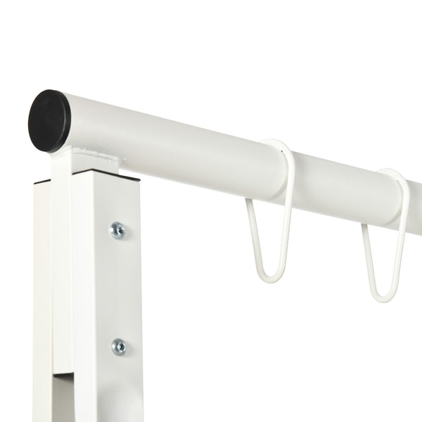 Metal swing stand, white