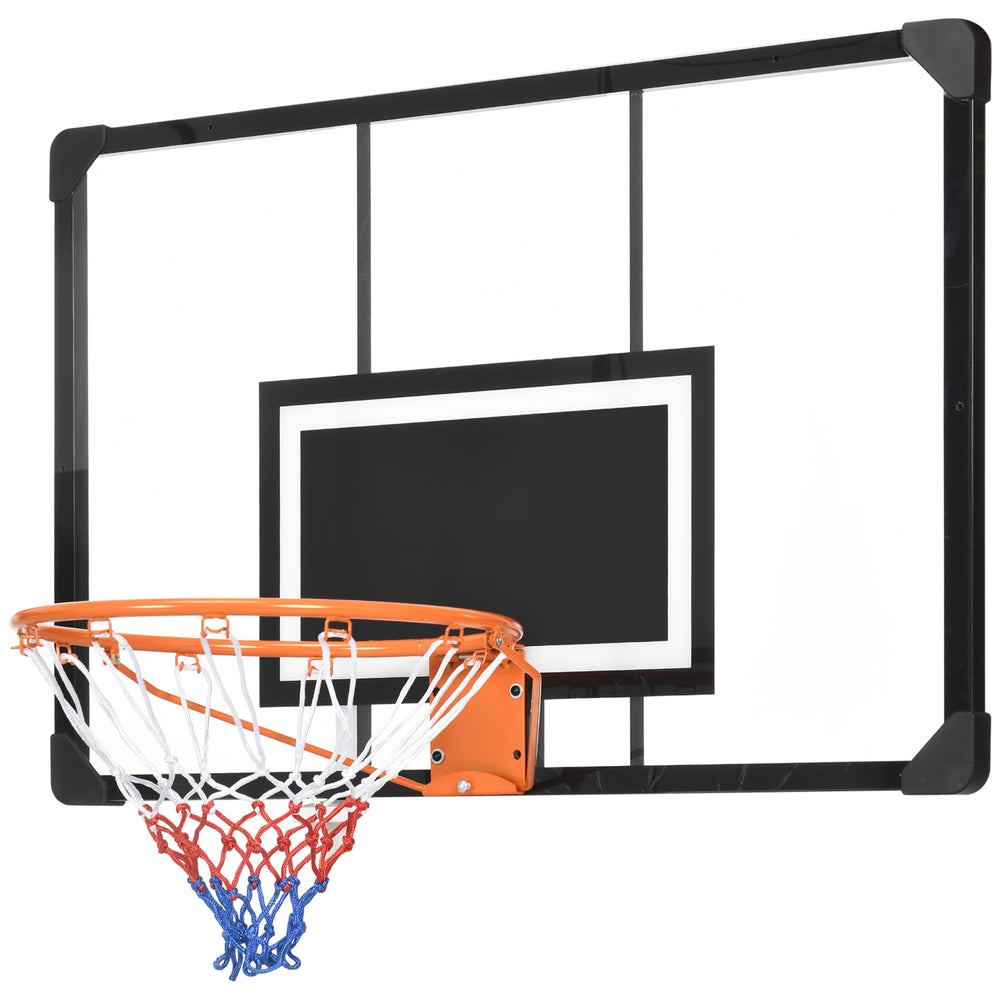 Mini wall-mounted basketball hoop