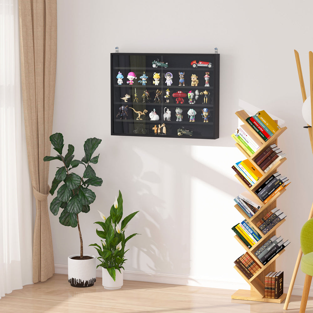 5-tier glass display case for your collectible figurines