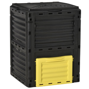 80-gallon (303-liter) garden composter, yellow