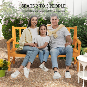 Wooden bench with a central lifting table that can accommodate 2 to 3 people