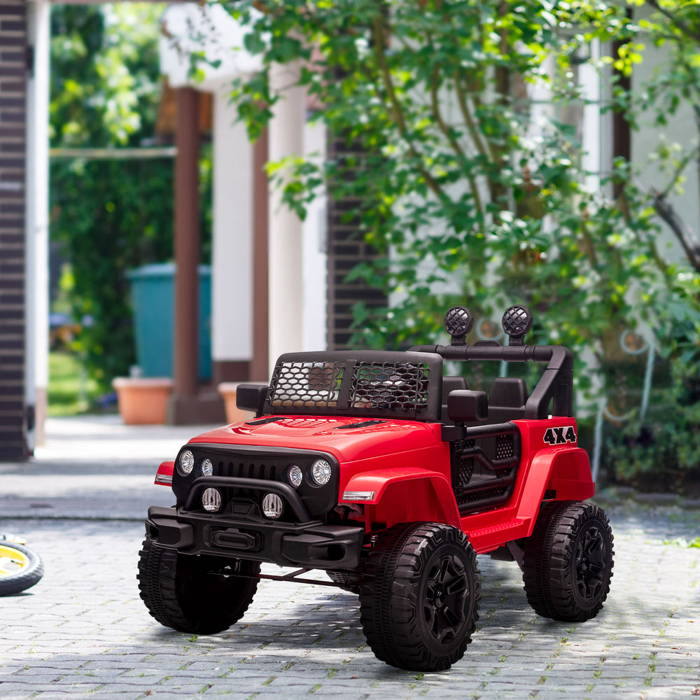 12V Off-Road Car with Remote Control, Red