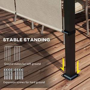 10 x 10 metal pergola with retractable canopy