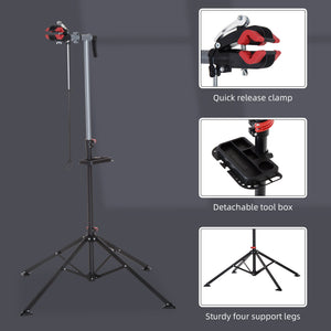 Bicycle repair workshop stand