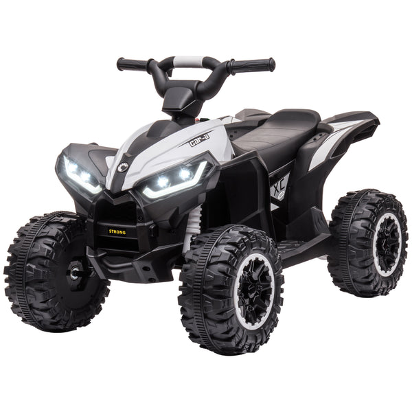 12V Quad with music, headlights, white