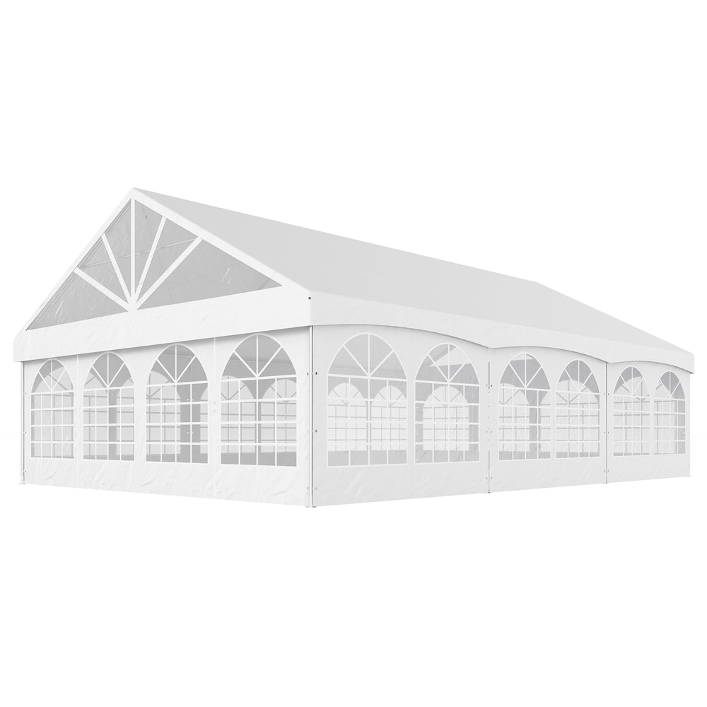 20' x 30' Heavy Duty Party Tent with Removable Window Sidewalls and Carry Bags