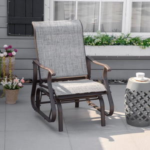 Rocking chair, grey