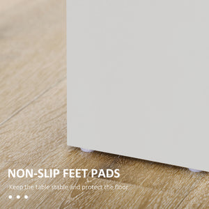 Kitchen table for 4 to 6 people, dining table with veneered top, oak