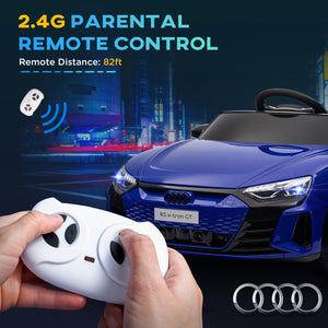 Audi RS e-tron GT 12V with remote control, navy blue