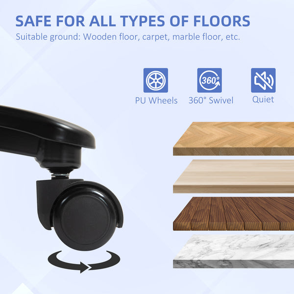 Sturdy office chair, grey