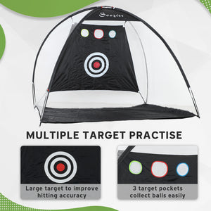 10 x 6ft Multi-Target Golf Practice Net