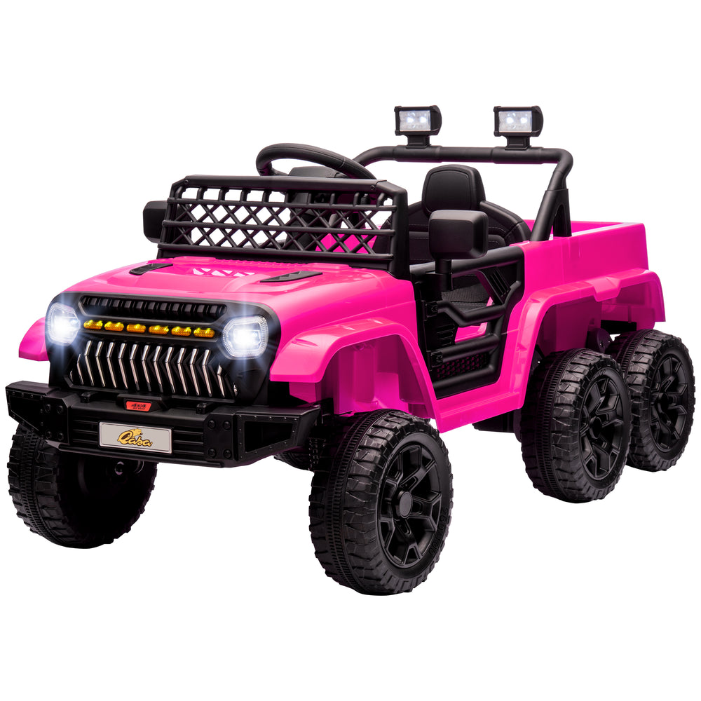 12V 4WD Remote Control Car, Pink