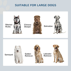 Raised dog bowls with stand and storage