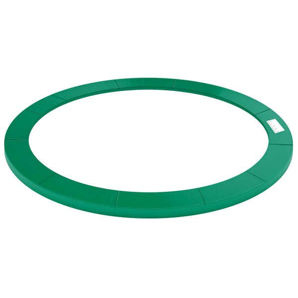 12ft Trampoline Spring Cover, Plastic Trampoline Replacement Pad Gym Bounce Jump Cover EPE Foam Safety Guard Padding Outdoor, Green