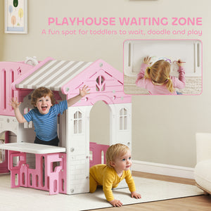 7-in-1 Toddler Slide, Pink