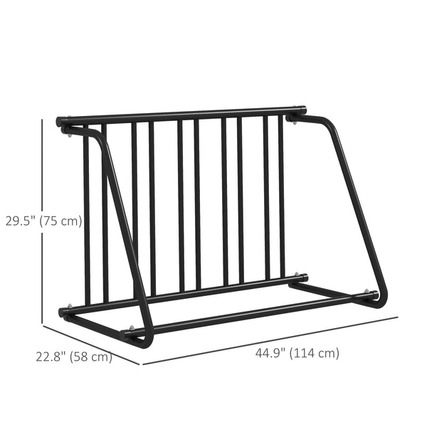 3-bike rack, black