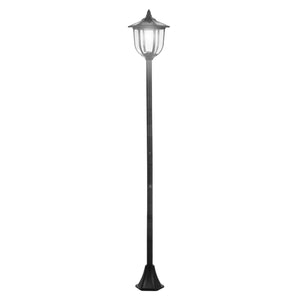 Solar-powered outdoor garden torch, 6 LEDs, water-resistant