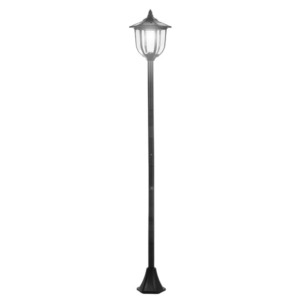 Solar-powered outdoor garden torch, 6 LEDs, water-resistant