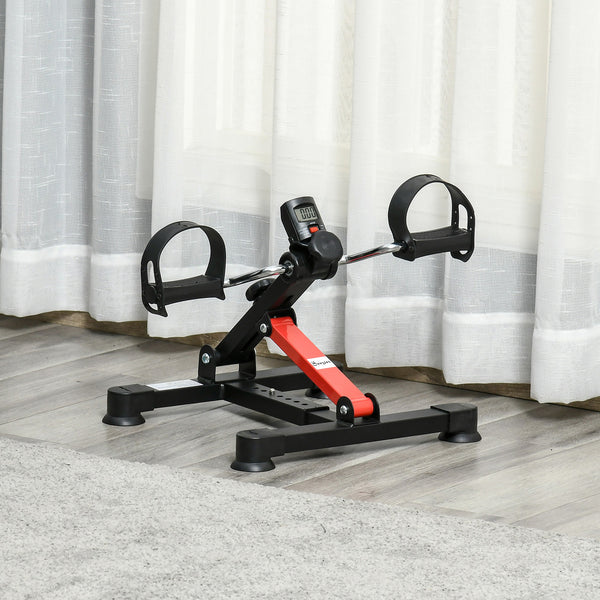 Under Desk Pedal Exercise Bike with LCD Display
