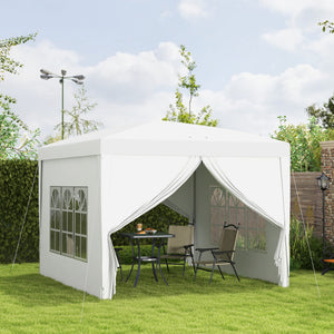 10 x 10 folding tent with carrying bag 