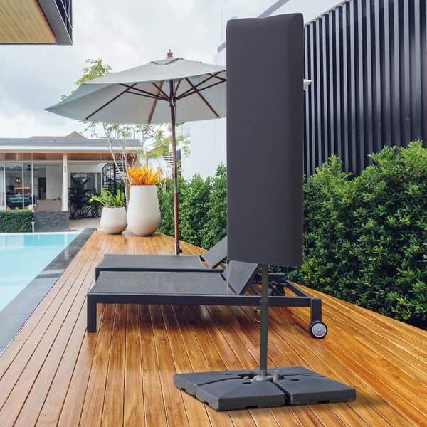 Parasol cover, dark grey